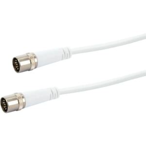 Schwaiger KDSK15042 Koaxialkabel 1,5 m F Weiß