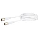 Schwaiger KDSK15042 Koaxialkabel 1,5 m F Weiß