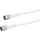Schwaiger KDSK15042 Koaxialkabel 1,5 m F Weiß