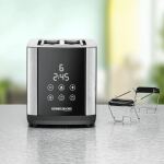 Rommelsbacher TO 850 Toaster 9 2 Scheibe(n) 850 W Schwarz, Edelstahl