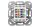 Digitus CAT 6, Klasse E, Datendose, Aufputz, geschirmt