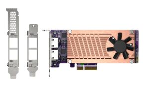 QNAP QM2-2P2G2T Netzwerkkarte Eingebaut Ethernet 2500 Mbit/s