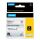 DYMO Rhino Industrie selbstlaminierende etiketten | 24 mm x 5,5 m | Schwarz auf Weiß | für Rhino Beschriftungsgerät