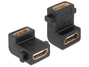 DeLOCK 65510 Kabeladapter HDMI Schwarz