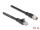 DELOCK M12 Kabel X-kodiert 8 Pin St zu RJ45 St 10 m schwarz