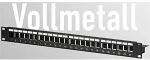 EFB Verteilerfeld Patchpanel 19 Zoll 1HE, 24-Port,