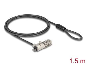 DELOCK NBSicherungskab mit Zahlenschloss für HP nano Slot