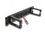 DELOCK 10" Kabelmanagement Bürstenleiste 2...