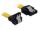 DeLOCK 0.2m SATA M/M SATA-Kabel 0,2 m Gelb