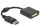DeLOCK Adapter DisplayPort 1.1 Stecker zu DVI Buchse Passiv schwarz