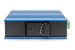 Digitus 4 Port Gigabit Ethernet Netzwerk PoE Switch, Industrial, Unmanaged, 1 SFP Uplink