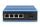 Digitus 4 Port Gigabit Ethernet Netzwerk PoE Switch, Industrial, Unmanaged, 1 SFP Uplink