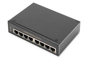 Digitus 8 Port Gigabit Ethernet Netzwerk Switch,Industrial, Unmanaged
