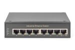 Digitus 8 Port Gigabit Ethernet Netzwerk Switch,Industrial, Unmanaged