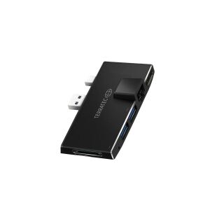 Terratec CONNECT Pro2 Kabelgebunden USB 3.2 Gen 1 (3.1 Gen 1) Type-A Schwarz