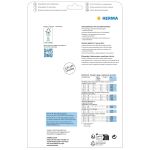 HERMA Adressetiketten für Schreibmaschinen A4 102x38 mm Papier matt Ecken rund 280 St.