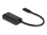 DeLOCK USB Type-C Adapter zu Gigabit LAN mit Power Delivery 100 Watt