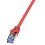 LogiLink 0.25m Cat.6A 10G S/FTP Netzwerkkabel Rot 0,25 m...