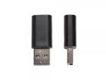 Alcasa USB-AD300 Kabeladapter USB 3.0 / USB 3.1 (Gen. 1) A USB C Schwarz
