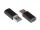 Alcasa USB-AD300 Kabeladapter USB 3.0 / USB 3.1 (Gen. 1) A USB C Schwarz