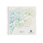 Herlitz GREENline Notizbuch 100 Blätter Weiß