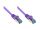 Alcasa Cat6a 3m Netzwerkkabel Violett S/FTP (S-STP)