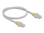DELOCK NWK RJ45 Cat.6A S/FTP mit farbigen Clips 0,5 m