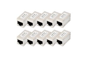 Digitus CAT 6A Modulare Kupplung, geschirmt - 10 Stk.