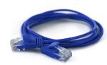 Wantec 7242 Netzwerkkabel Blau 0,5 m Cat6a U/UTP (UTP)