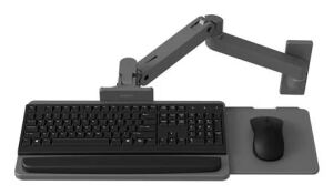 Ergotron LX Pro Tastatur Arm, Wandhalterung (dunkelgrau)