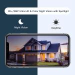 Arenti Wire-Free Wi-Fi 4MP/2.5K Rechargeable Battery Cam