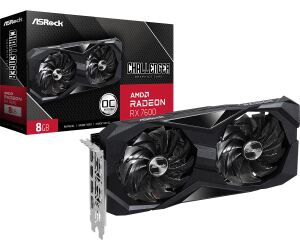 Asrock Challenger 90-GA41ZZ-00UANF Grafikkarte AMD Radeon RX 7600 8 GB GDDR6