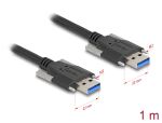 DELOCK USB-A 5 Gbps Kabel St<St mit Schraubenabstand 22 mm