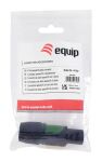 Equip 4-poliger SpeakON-Kabelstecker, Schwarz/Grün