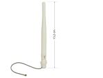 DELOCK WLAN 802.11 Antenne I-PEX Inc. MHF I Stecker 3 dBi