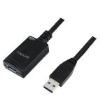 LogiLink 5.0m USB 3.0 M/F USB Kabel USB 3.2 Gen 1 (3.1 Gen 1) 5 m USB A 5 Gbit/s Schwarz