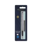 WATERMAN Füller Allure Chrom C.C. F Blau Blister