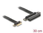 DELOCK Riser Karte PCI Express 3.0 x1 St > x8 Slot mit...