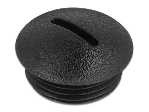 DELOCK Verschlussstopfen M20 x 1,5 schwarz 10 Stück