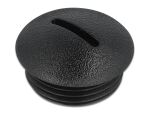DELOCK Verschlussstopfen M20 x 1,5 schwarz 10 Stück