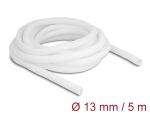 DELOCK Geflechtschlauch selbstschließend 5 m x 13mm weiß