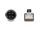 DELOCK M12 Kabel D-kodiert 4 Pin St. zu RJ45 St. PVC 1 m