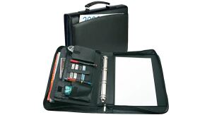 Wedo 58 3001 Personal Organizer Leder Schwarz
