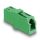 DeLOCK LWL Kupplung LC Simplex Buchse zu LC Simplex Buchse APC grün