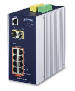PLANET IP30 Industrial 8* 1000TP PoE +