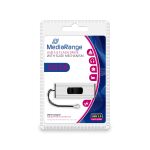 MediaRange MR918 USB-Stick 128 GB USB Type-A / Micro-USB 3.2 Gen 1 (3.1 Gen 1) Schwarz, Silber