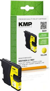 KMP B65Y Druckerpatrone 1 Stück(e) Kompatibel Gelb