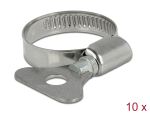 DELOCK Schlauchschelle, Flügelmutter 22-32mm 10 Stk. Metall