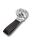 TROIKA KR8-02/LE Schlüsselring/Etui Schlüsselanhänger Schwarz, Silber