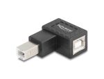 DELOCK Adapter USB 2.0 B Stecker zu B Buchse 90°...